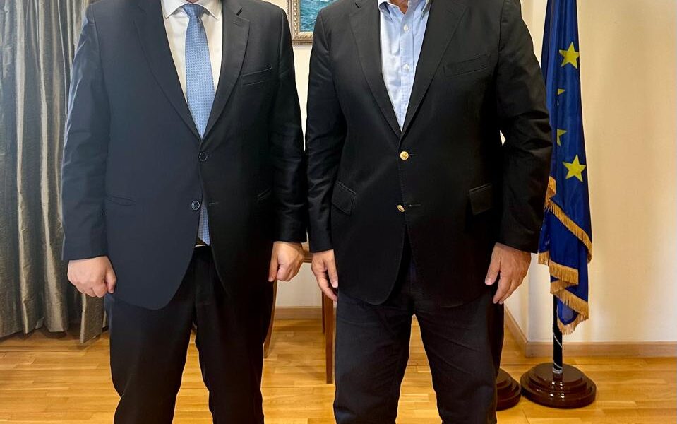 Λάκης Βασιλειάδης: Συνάντηση με Υπουργό Επικρατείας Μ. Βορίδη