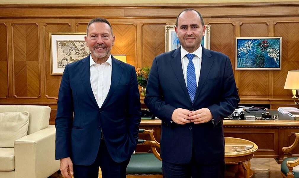 Συνάντηση Λάκη Βασιλειάδη με τον Διοικητή της Τράπεζας της Ελλάδος
