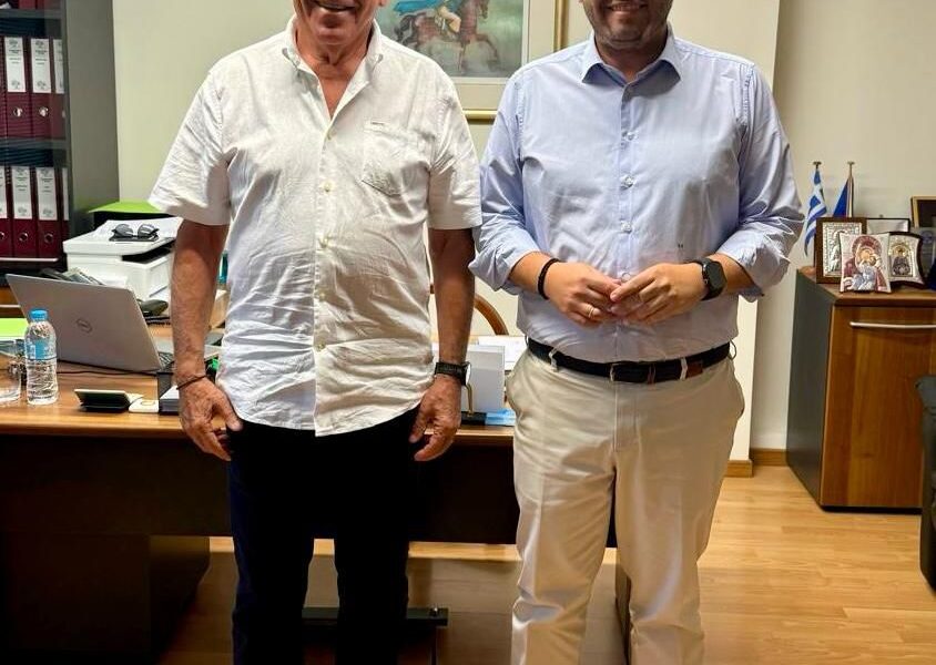 Συνάντηση Λάκη Βασιλειάδη με τον Πρόεδρο του Επιμελητηρίου Πέλλας: «Να διαμορφώσουμε συνεργατικά μια Στρατηγική Ανάπτυξης για την Περιοχή μας»