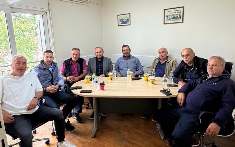 Συνάντηση Λάκη Βασιλειάδη με τον ΤΟΕΒ Έδεσσας