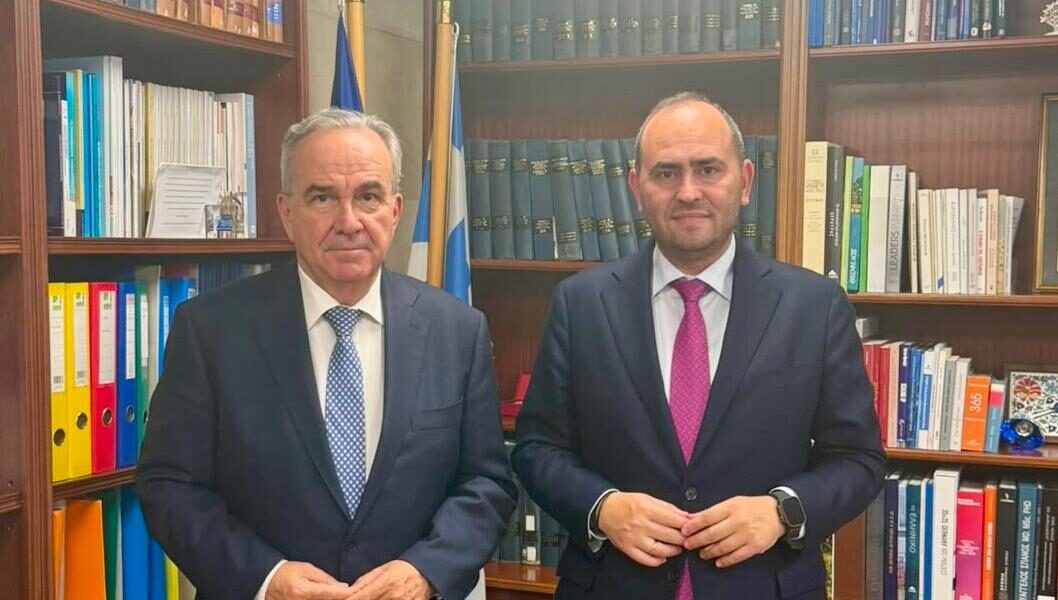 Συνάντηση Λάκη Βασιλειάδη με τον Αναπληρωτή Υπουργό Εθνικής Οικονομίας & Οικονομικών