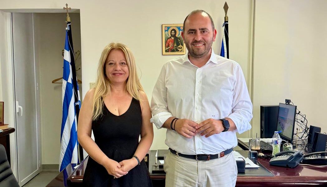 Συνάντηση Λάκη Βασιλειάδη με την Νέα Διοικήτρια του Γ.Ν. Γιαννιτσών